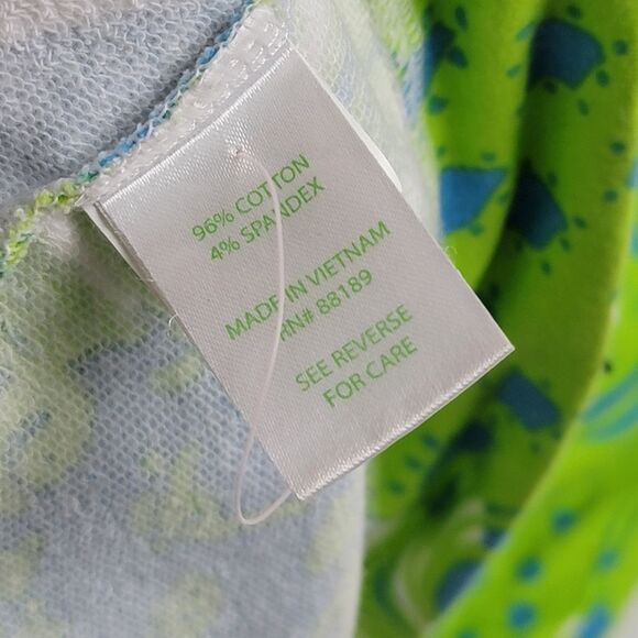 Lilly Pulitzer Dress Small Charlene Shift‎ Limeade Lion Print Green Knit Small - Picture 8 of 10